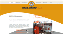 Desktop Screenshot of adaxgroup.com