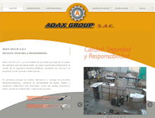 Tablet Screenshot of adaxgroup.com